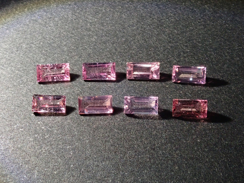 宝石ガチャ💎バゲットカットのトルマリン1石💎4×2mm《複数購入割引有》