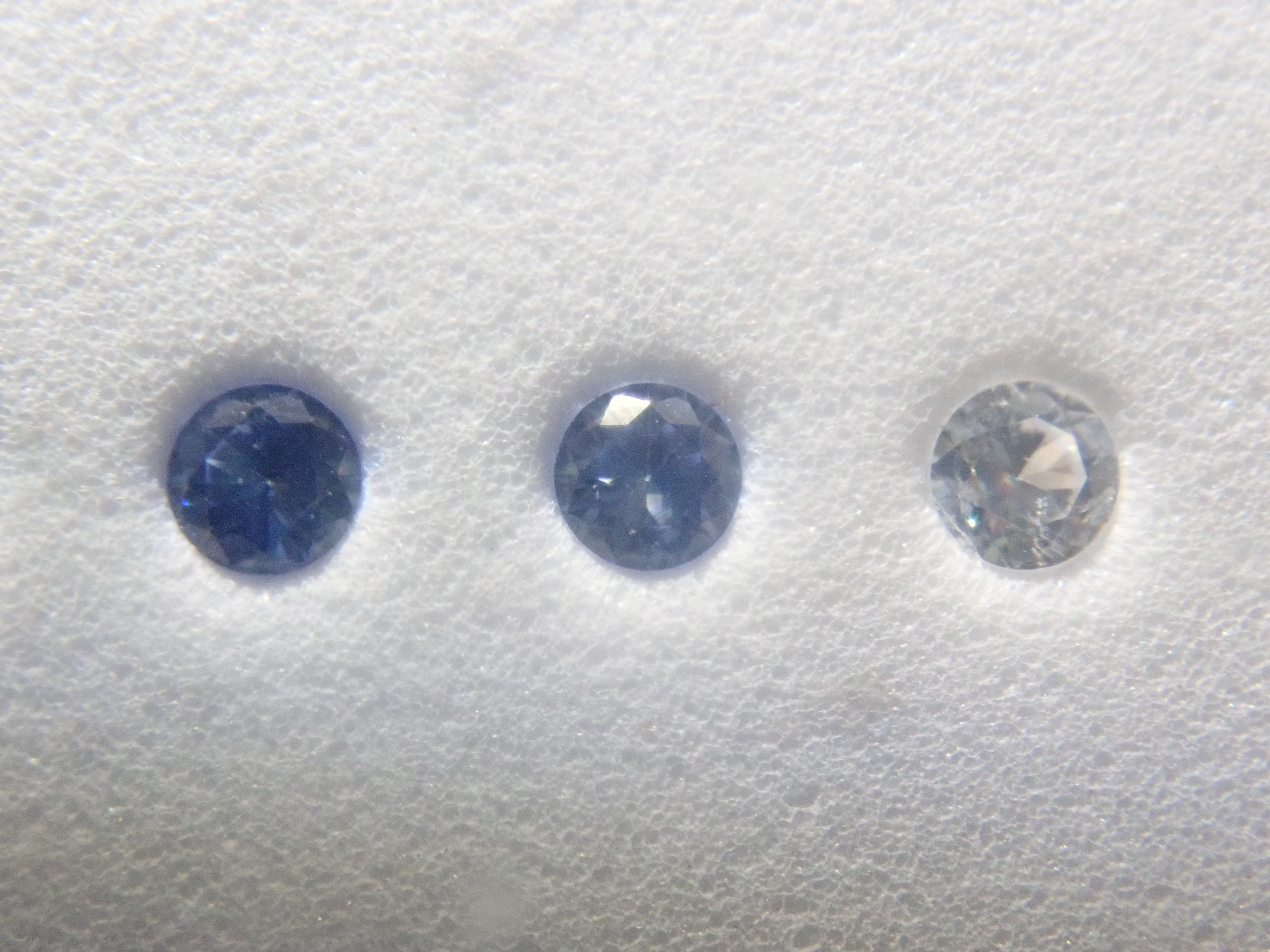《Limited to 1 Set》Benitoite Gradation 5-Stone Set (2.0mm, includes top quality) 《Multiple Purchase Discount Available》