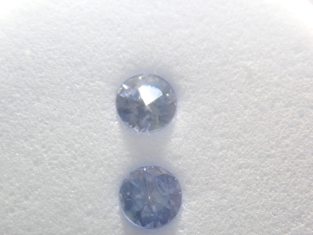 【9/4 22時販売】《限定1セット》ベニトアイトグラデーション5石セット（2.50mm,トップクオリティ含む） 《複数購入割引有》