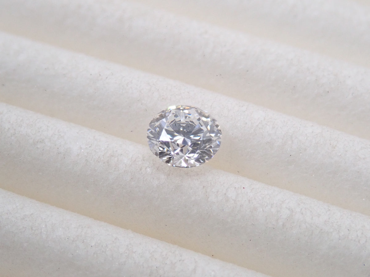 【10/3(土)AM10時〆：抽選販売①_01】ダイヤモンド 3.7mm/0.200ctルース(E, VS2, 3Excellent) GIA