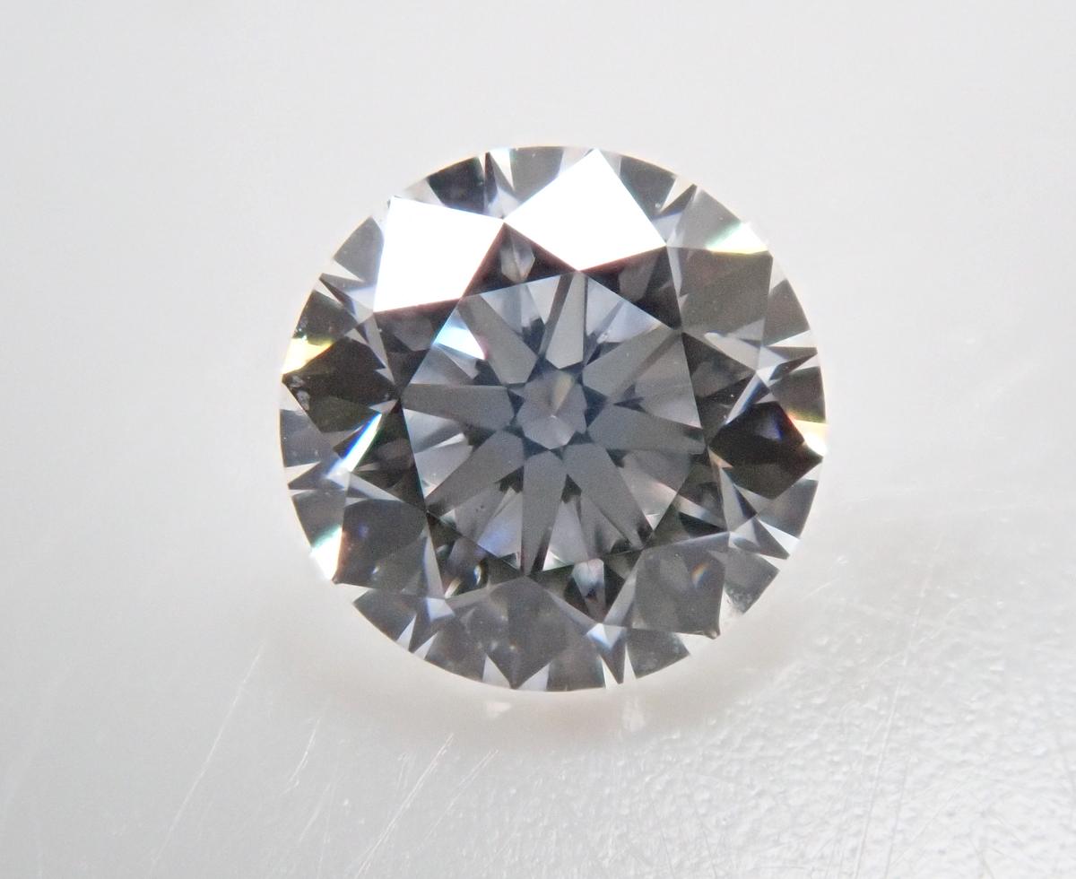 [Deadline: Sat, Oct 3, 10:00 AM: Lottery Sale ①_01] Diamond 3.7mm/0.200ct Loose Stone (E, VS-2, 3Excellent) GIA
