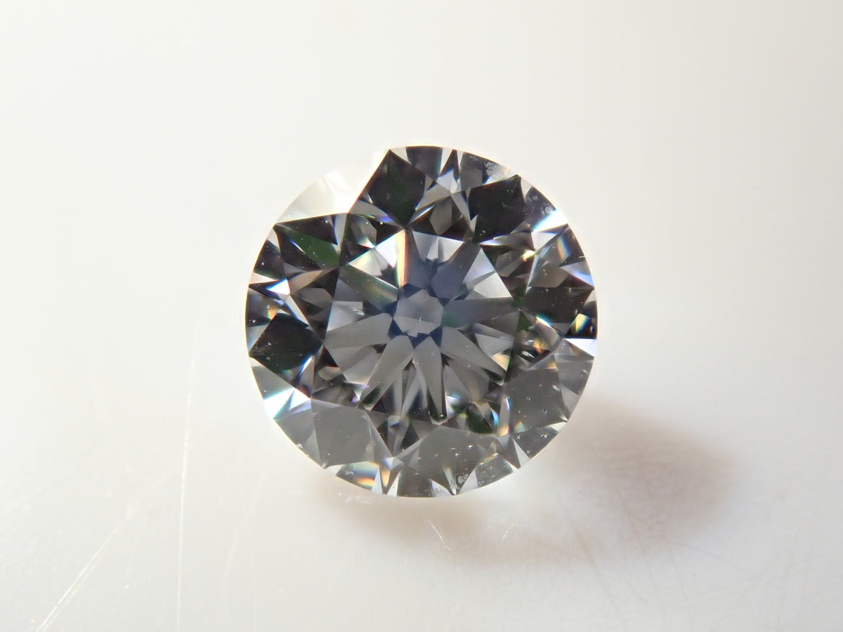 【10/3(土)AM10時〆：抽選販売①_01】ダイヤモンド 3.7mm/0.200ctルース(E, VS2, 3Excellent) GIA