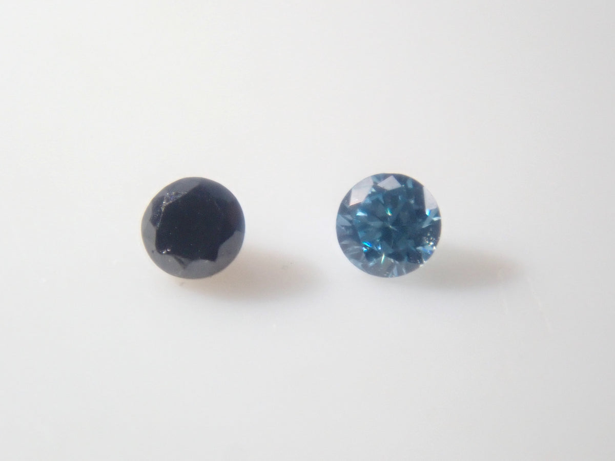 【9/5 22時販売】《数量限定》【宝石商の道具】宝石用ルーペ（倍率20倍）・カラーダイヤモンド2石セット《複数購入割引有》