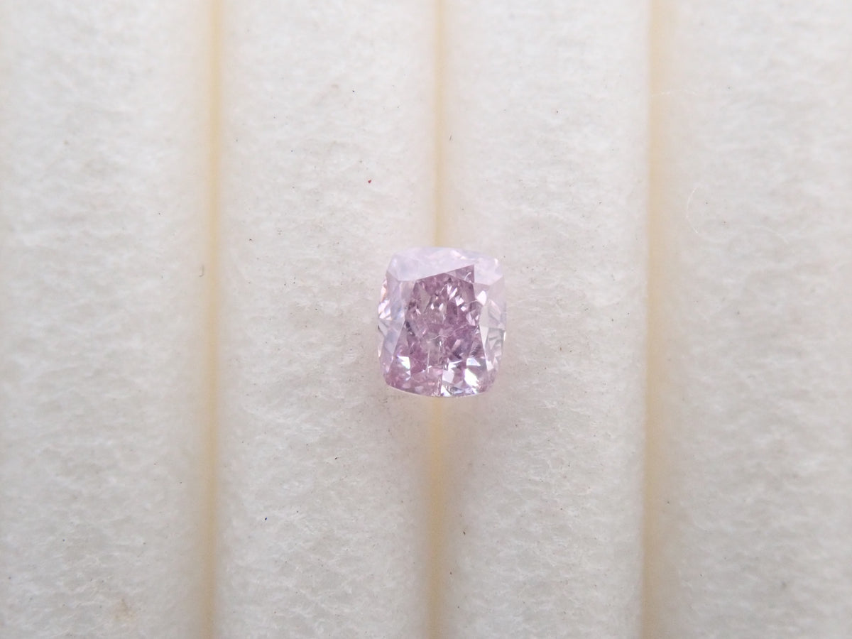 【32501982掲載】ピンクダイヤモンド 0.127ctルース(FANCY INTENSE PURPLE PINK, SI2)