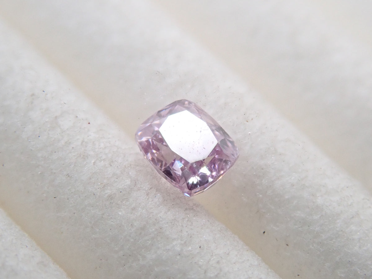 【32501982掲載】ピンクダイヤモンド 0.127ctルース(FANCY INTENSE PURPLE PINK, SI2)