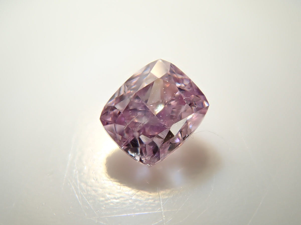 【32501982掲載】ピンクダイヤモンド 0.127ctルース(FANCY INTENSE PURPLE PINK, SI2)
