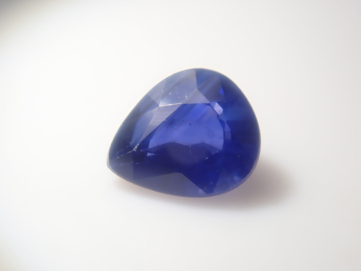 【9/18  22時販売】《限定8石》スリランカ産サファイア1石ルース（ペアシェイプカット,平均0.25ct）《複数購入割引有》