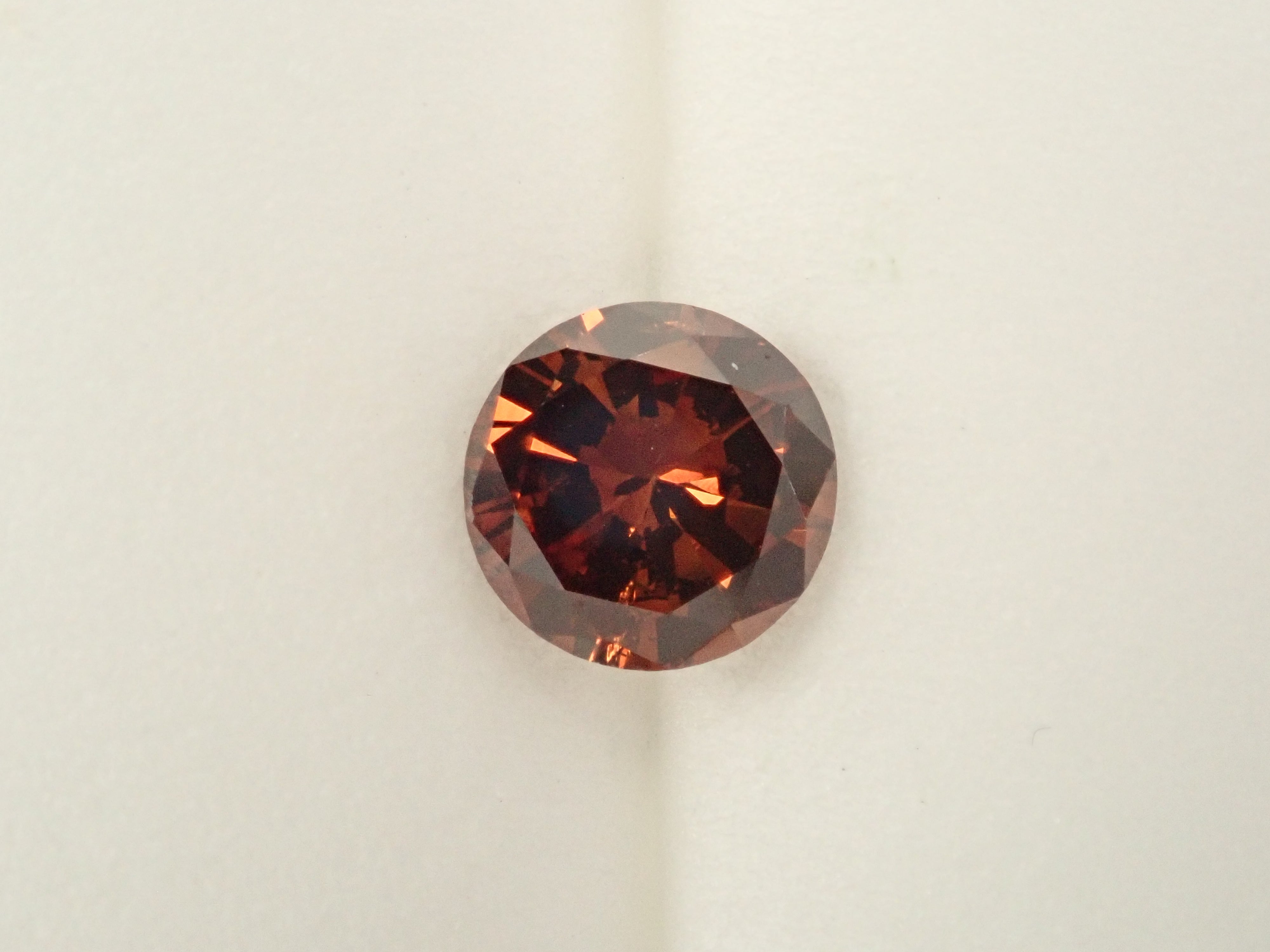 【12560362掲載】ブラウンダイヤモンド 0.989ctルース