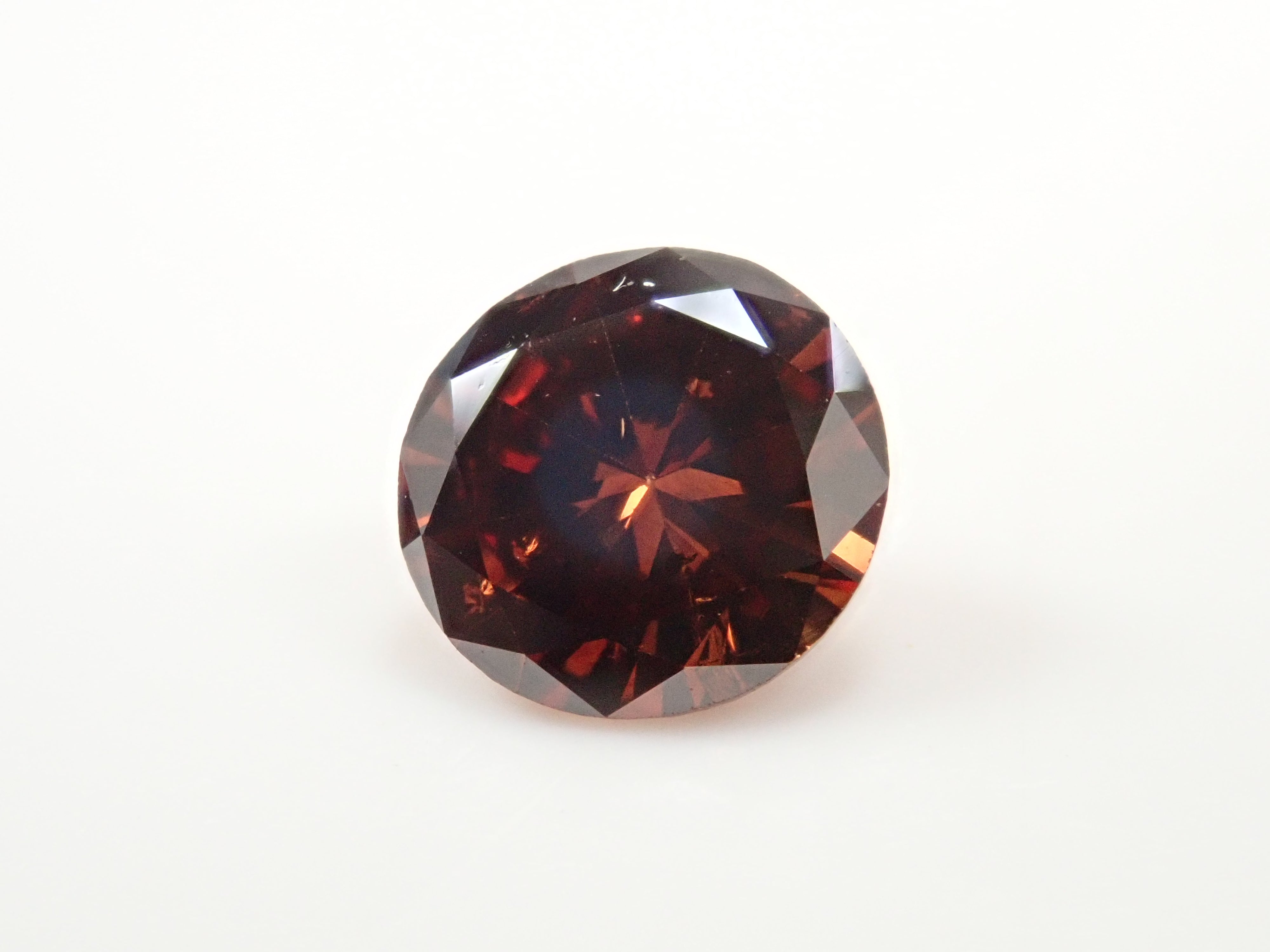 【12560362掲載】ブラウンダイヤモンド 0.989ctルース