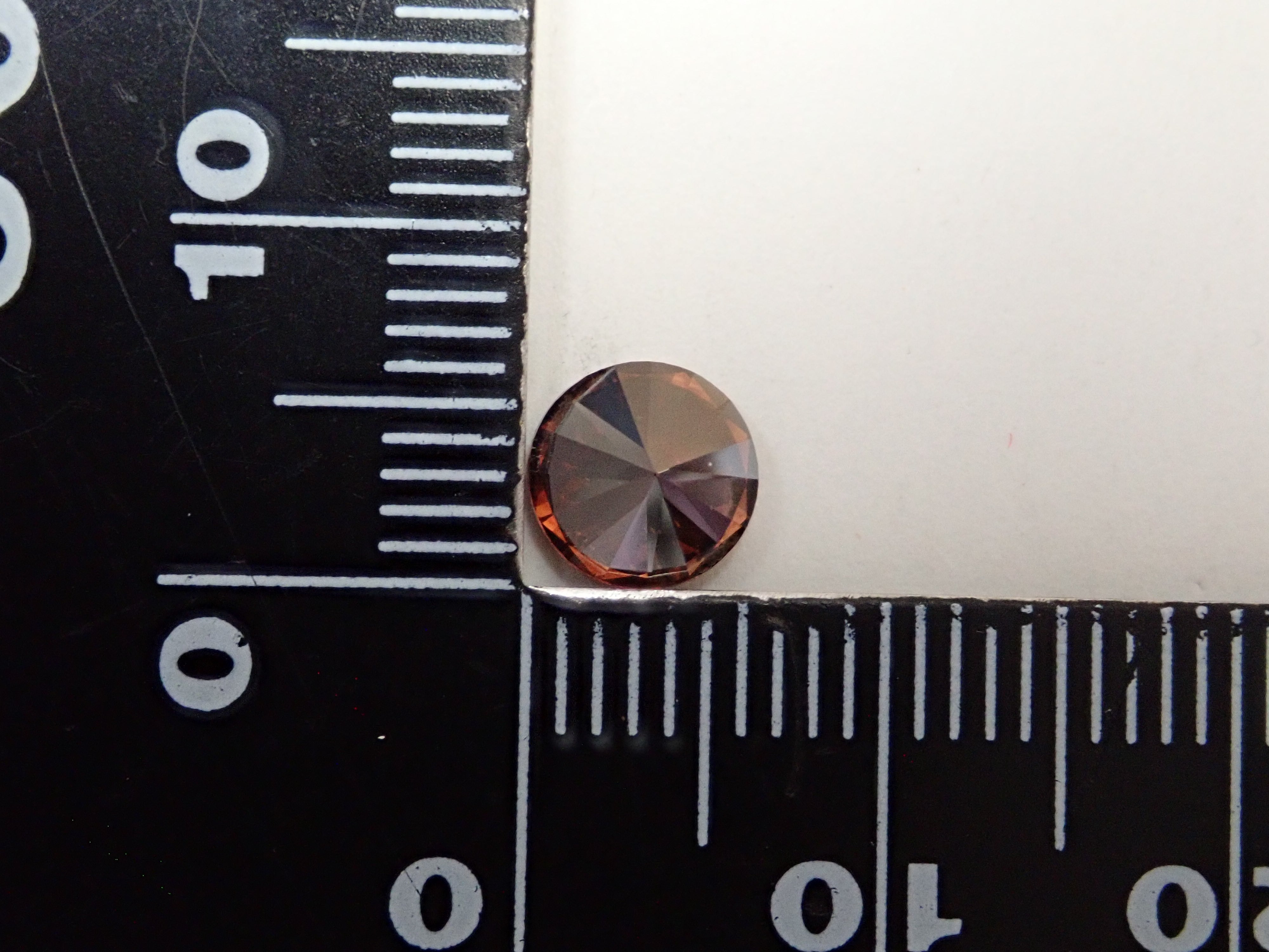 【12560362掲載】ブラウンダイヤモンド 0.989ctルース
