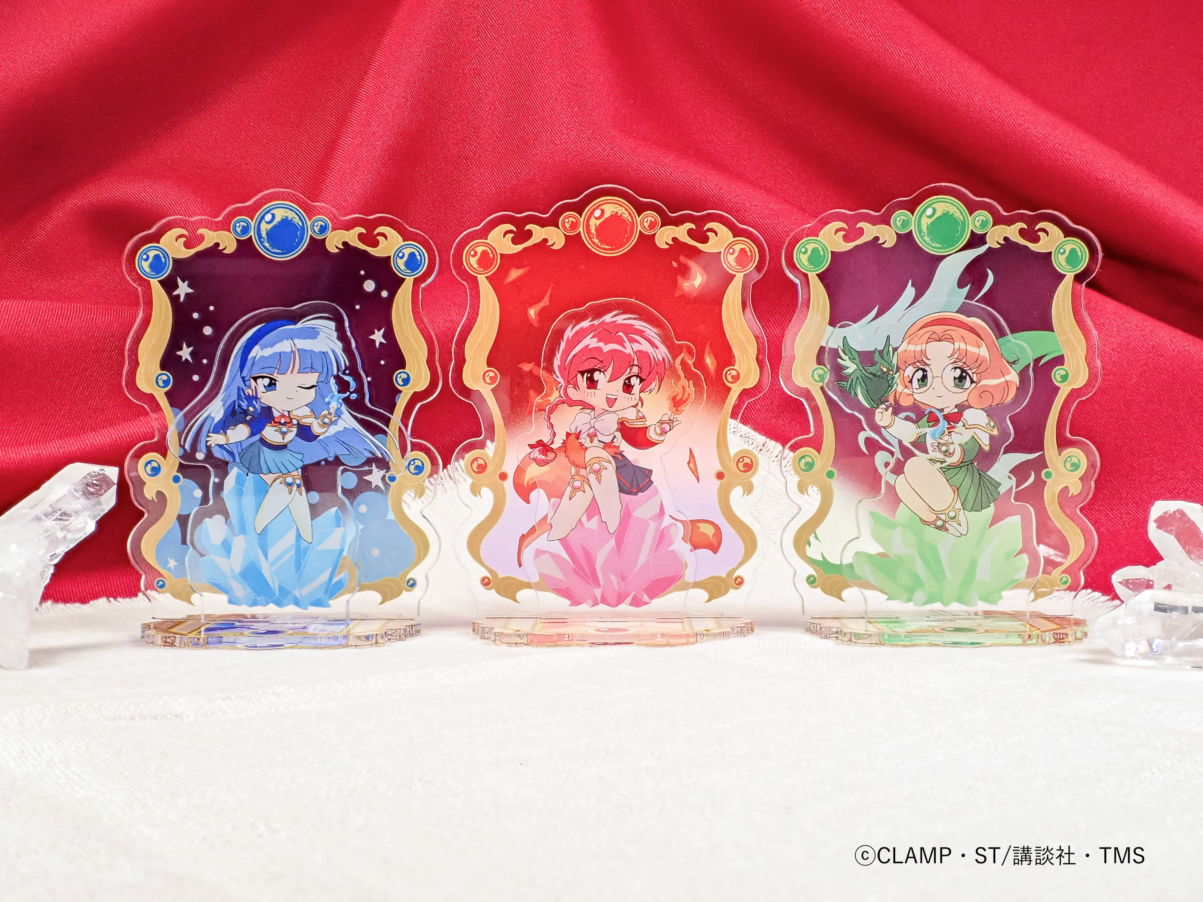 [Sales start at 22:00 on Thursday, September 25th] TV anime "Magic Knight Rayearth" x KARATZ collaboration acrylic stand