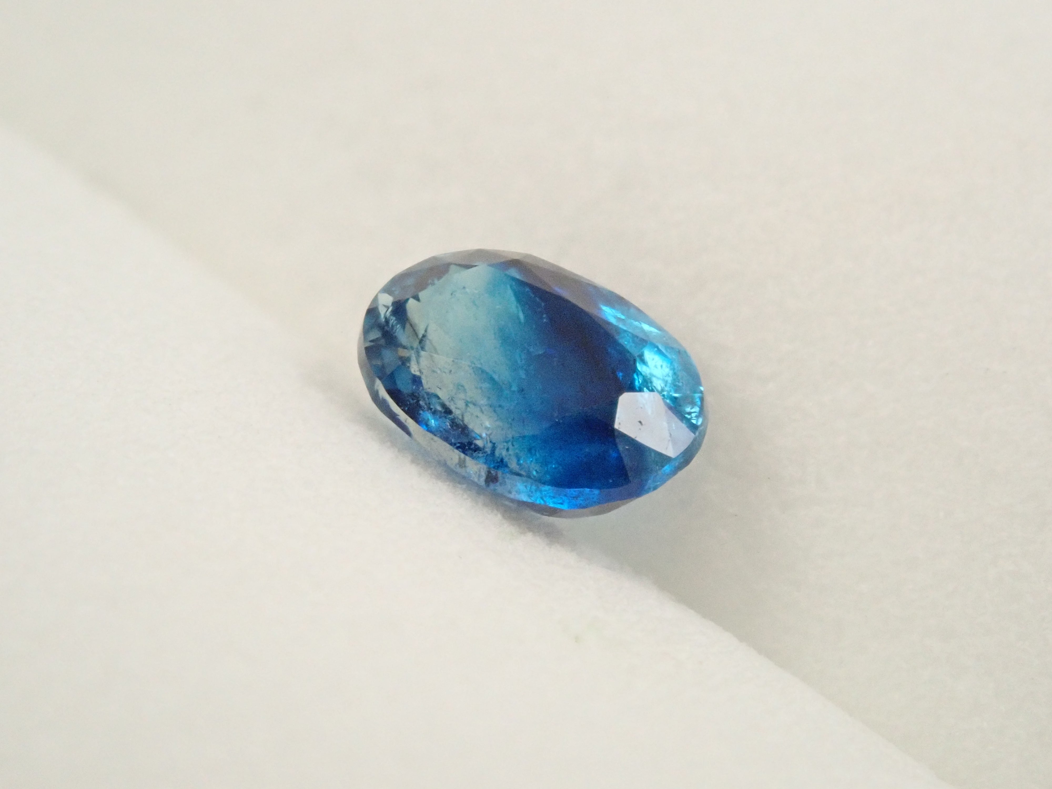 【12560359掲載】ジンバブエ産バイカラーユークレース 0.654ctルース