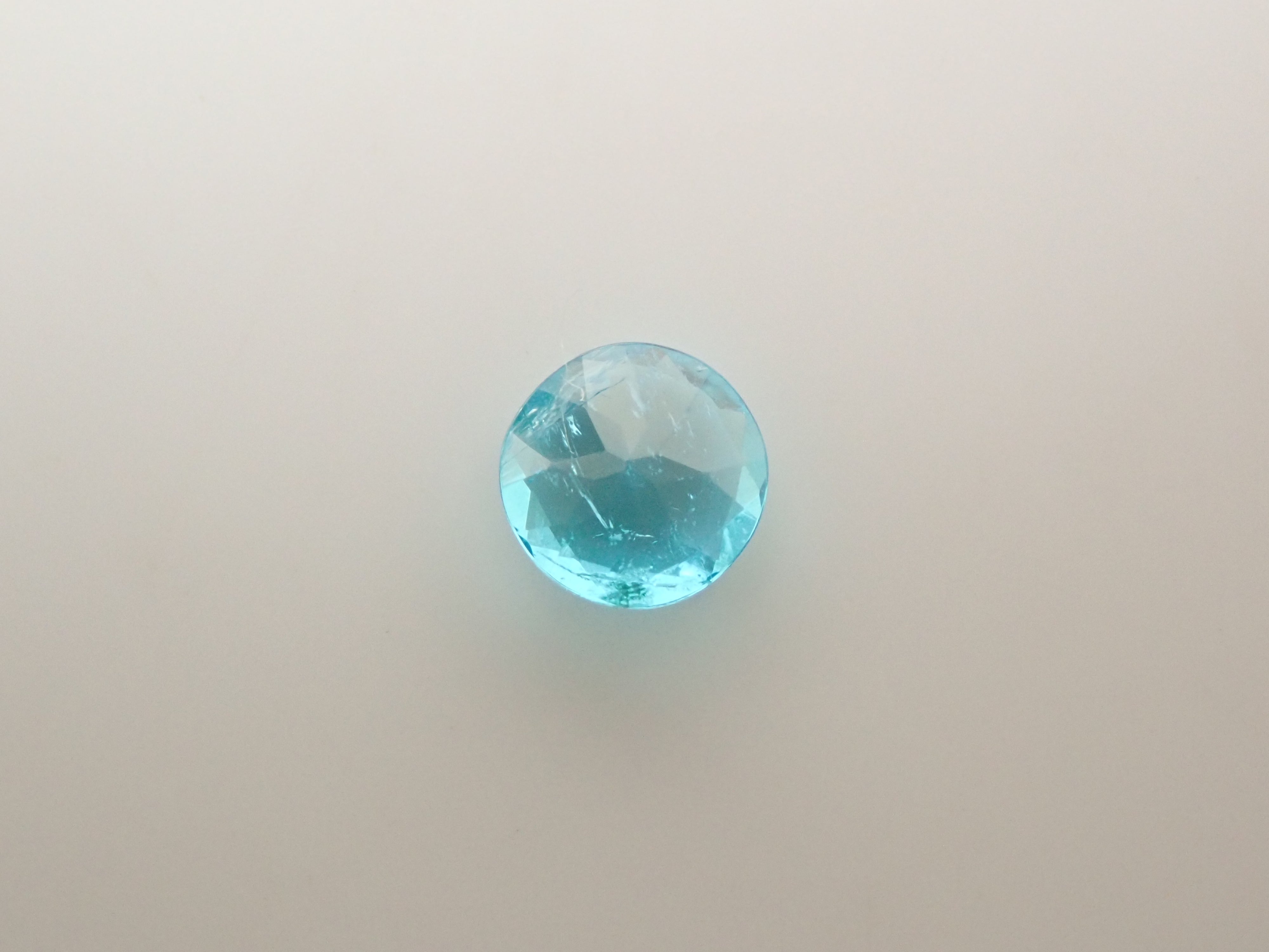 抽選販売091508_ブラジル産パライバトルマリン 3.3mm/0.155ctルース