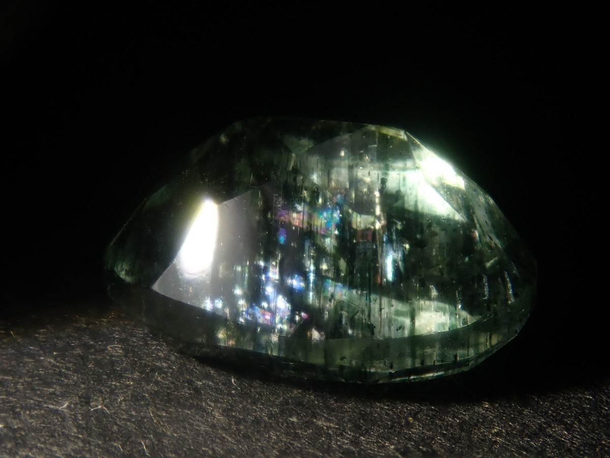 [Available 9/22 at 22:00] 《7 Stones Only》 Moss Green Beryl Gacha (Oval Cut) Avg. 1.16ct 《Multi-buy Discount Available》