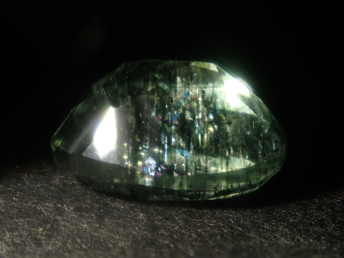 [Available 9/22 at 22:00] 《7 Stones Only》 Moss Green Beryl Gacha (Oval Cut) Avg. 1.16ct 《Multi-buy Discount Available》