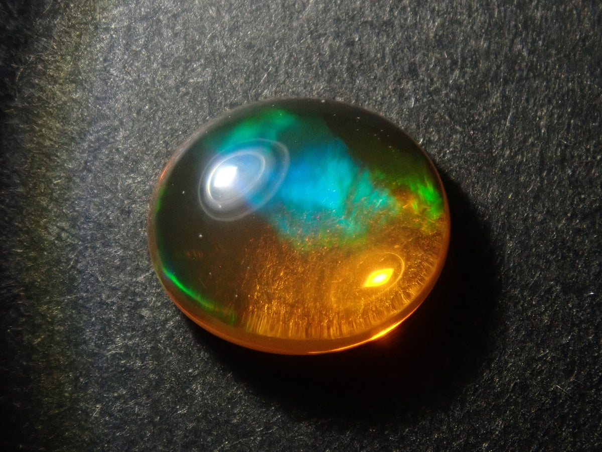 【9/26 22時販売】メキシコ産ファイアオパール 0.593ctルース