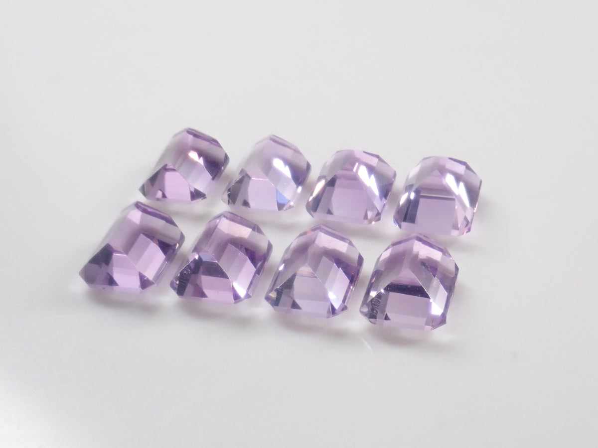 【10/2 22時販売】《限定8石》ブラジル産バイカラーアメジストガチャ1石ルース（約9×7mm）《複数購入割引有》