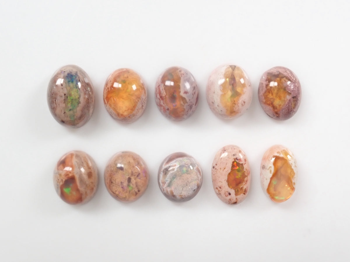 【10/3 22時販売】《限定10石》メキシコ産カンテラオパールガチャ1石ルース（平均2.5ct）《複数購入割引有》