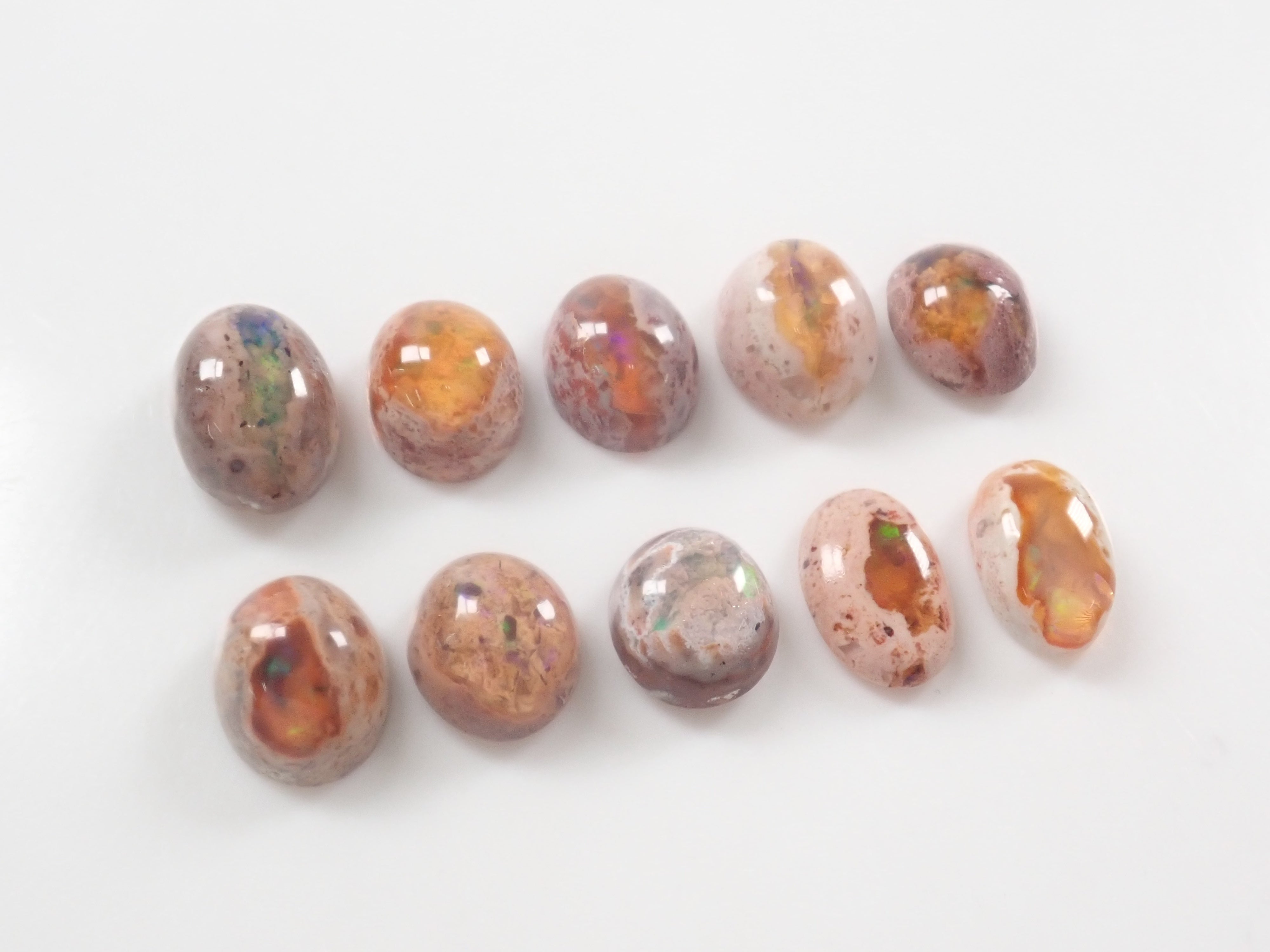 限定10石》メキシコ産カンテラオパールガチャ1石ルース（平均2.5ct）