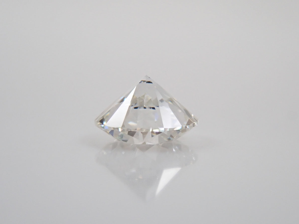 【10/3(土)AM10時〆：抽選販売①_02】ダイヤモンド（H&C） 4.3mm/0.318ctルース(H, SI-1, 3Excellent H&C) 中宝鑑＆サリネ・ライトレポート