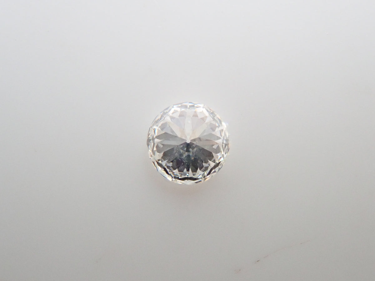 【10/3(土)AM10時〆：抽選販売①_02】ダイヤモンド（H&C） 4.3mm/0.318ctルース(H, SI-1, 3Excellent H&C) 中宝鑑＆サリネ・ライトレポート