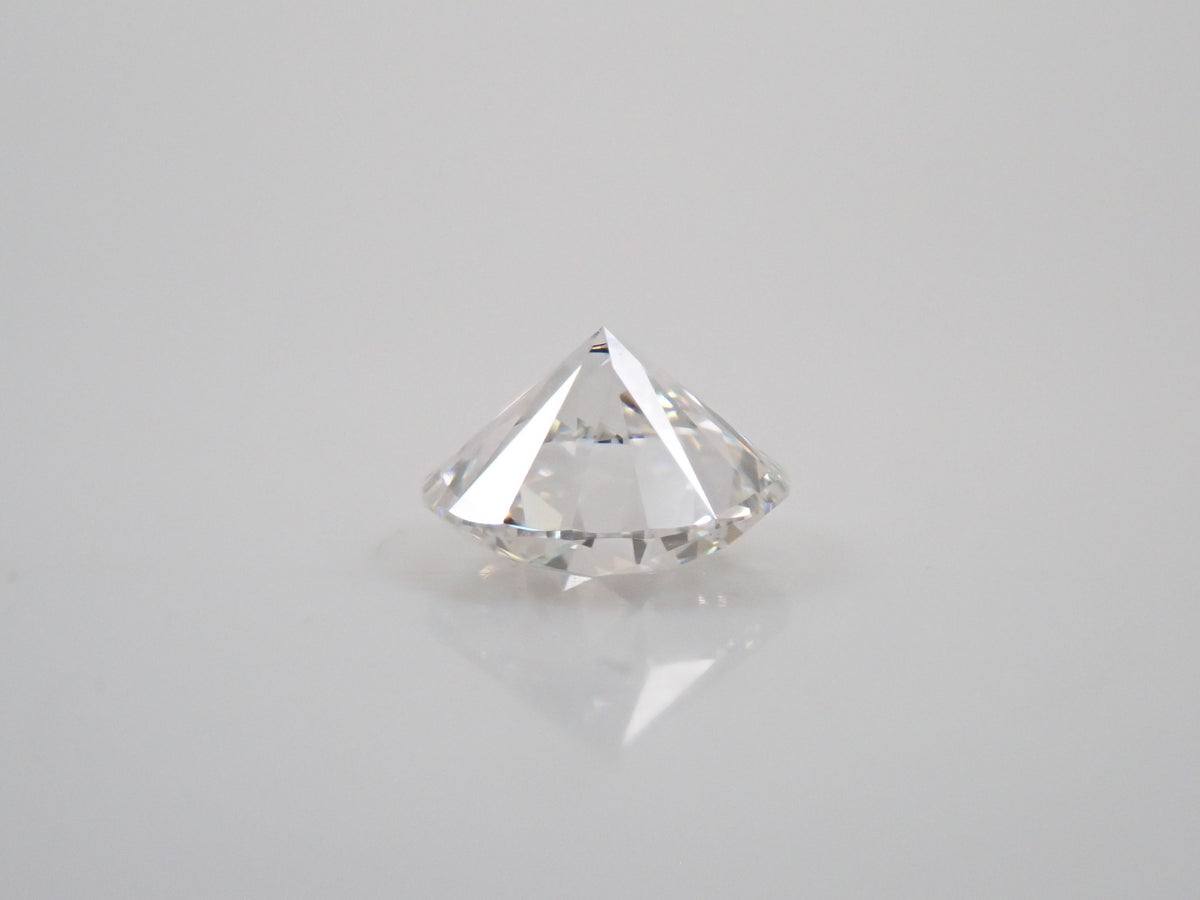 【10/3(土)AM10時〆：抽選販売①_03】ダイヤモンド（H&C） 4.5mm/0.353ctルース(E, VS2, 3Excellent H&C)  中宝鑑＆サリネ・ライトレポート