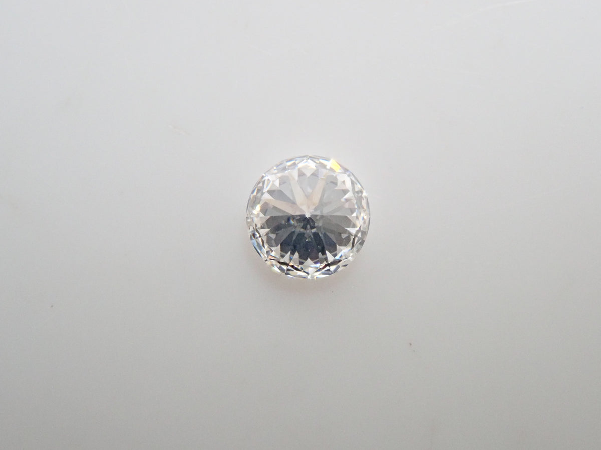 【10/3(土)AM10時〆：抽選販売①_03】ダイヤモンド（H&C） 4.5mm/0.353ctルース(E, VS2, 3Excellent H&C)  中宝鑑＆サリネ・ライトレポート