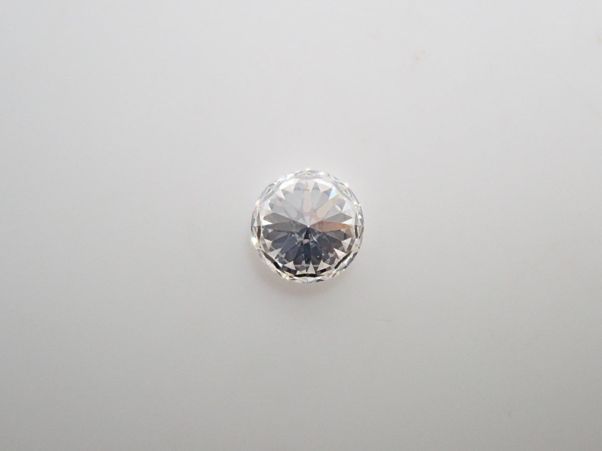 【10/3(土)AM10時〆：抽選販売①_04】ダイヤモンド（H&C） 4.5mm/0.345ctルース(G, VS2, 3Excellent H&C) 中宝鑑