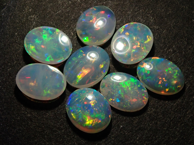 [For beginners in opal]《Limited to 8 sets》October birthstone opal 3 stone set (from Australia, Peru, South Africa)《Multiple purchase discount available》