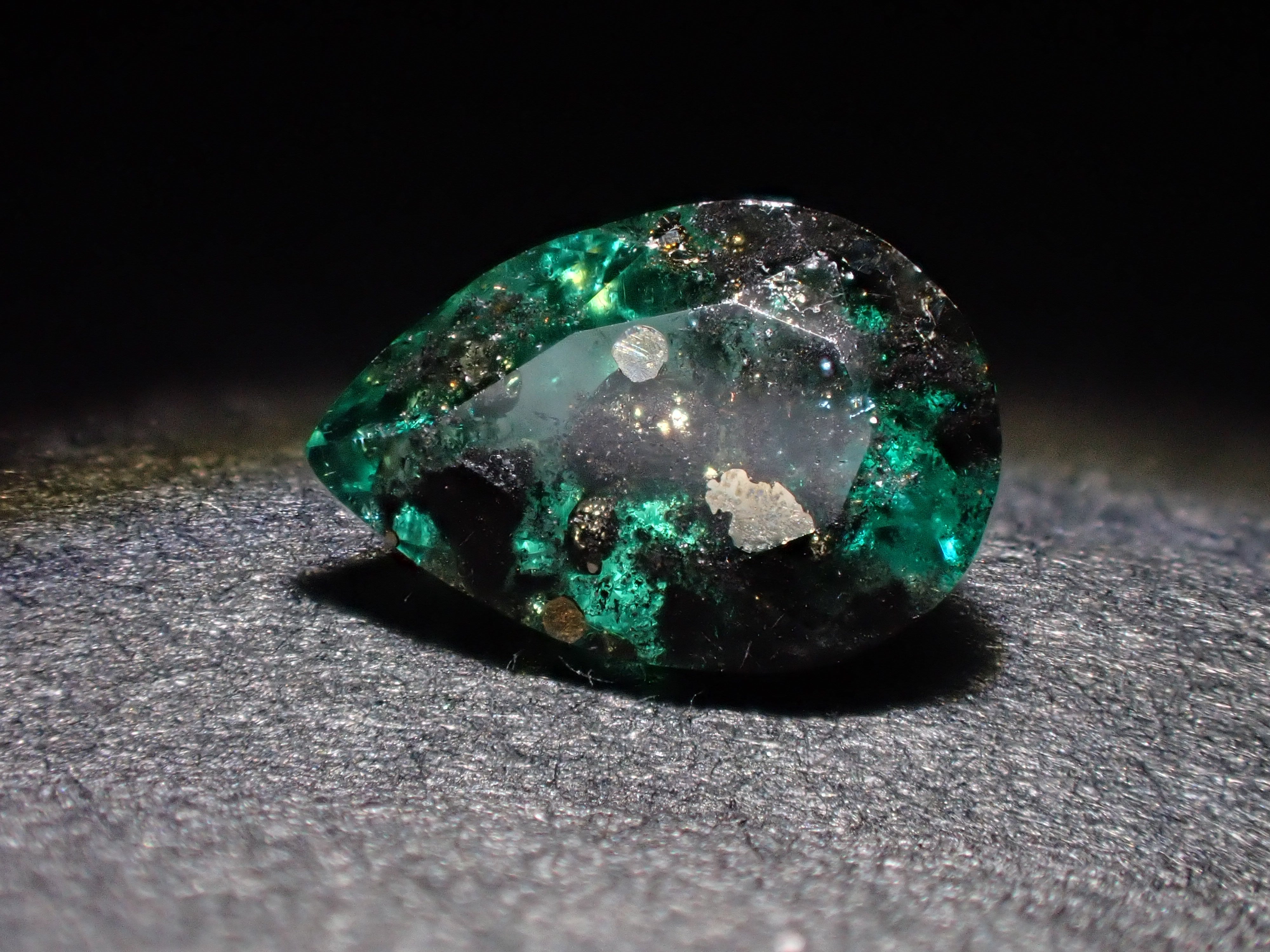 専用JF211★最高級コロンビア産大粒エメラルド6.08ct Dヘッド鑑付 コロンビア産パイライト・雲母インエメラルド 0.268ctルース 鑑別書