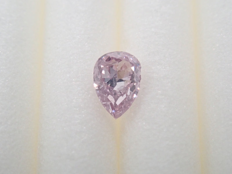 ピンクダイヤモンド 0.081ctルース(FANCY PINK PURPLE, I-1)