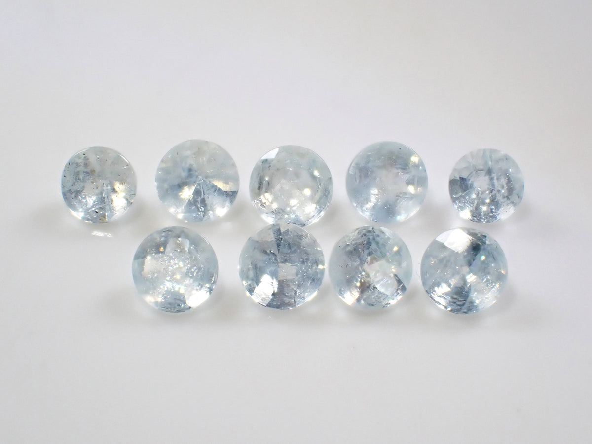 Brazilian Rainbow Aquamarine (Iridescent Aquamarine) Loose Stone (Heart Shape) (Multiple Purchase Discounts Available)