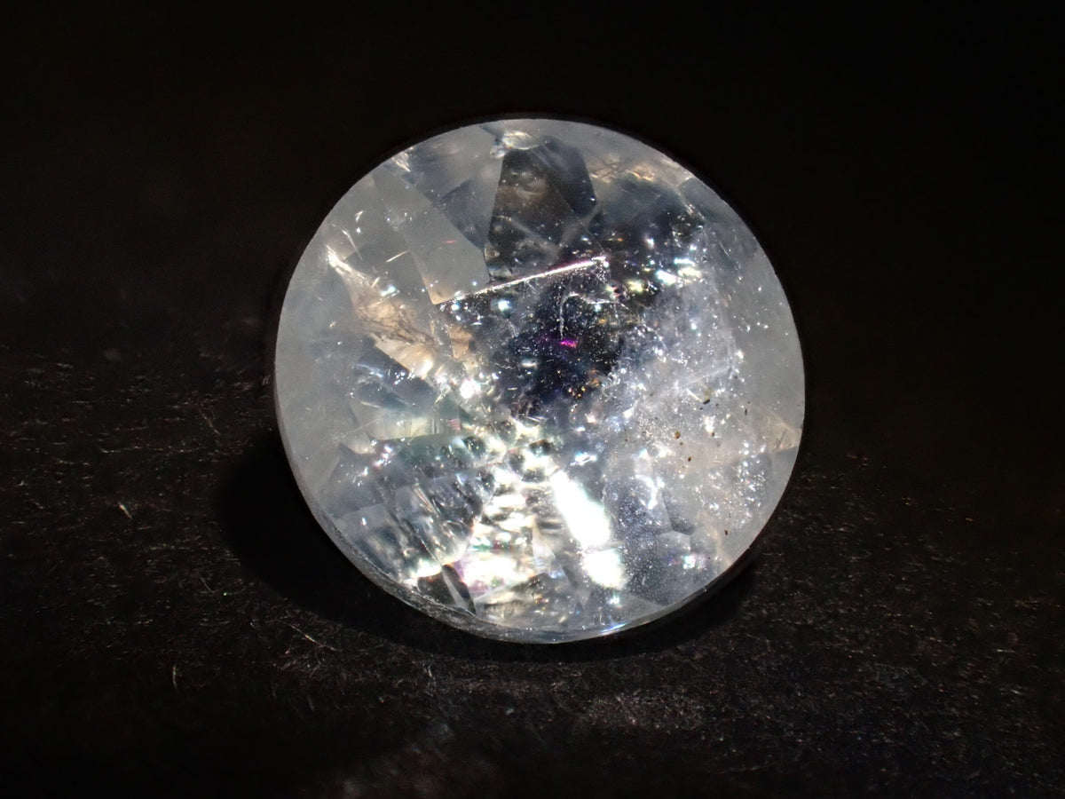 Brazilian Rainbow Aquamarine (Iridescent Aquamarine) Loose Stone (Heart Shape) (Multiple Purchase Discounts Available)