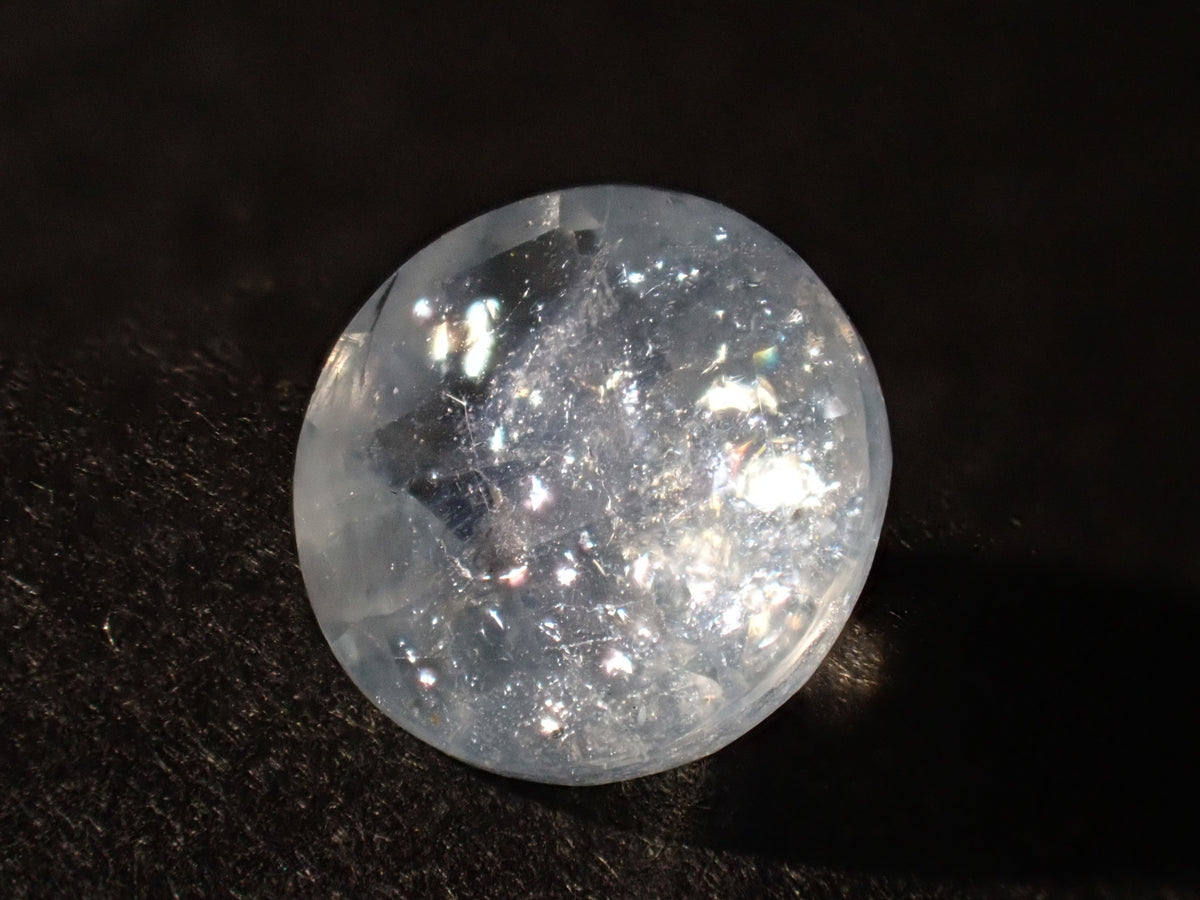 Brazilian Rainbow Aquamarine (Iridescent Aquamarine) Loose Stone (Heart Shape) (Multiple Purchase Discounts Available)