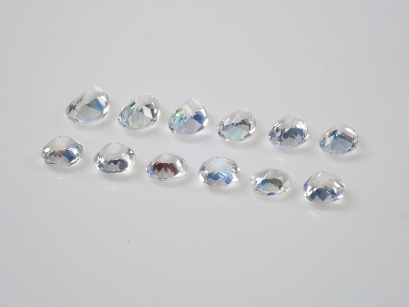 [For Beginners] Set of 2 Andesine Labradorite (Rainbow Moonstone) from Madagascar
