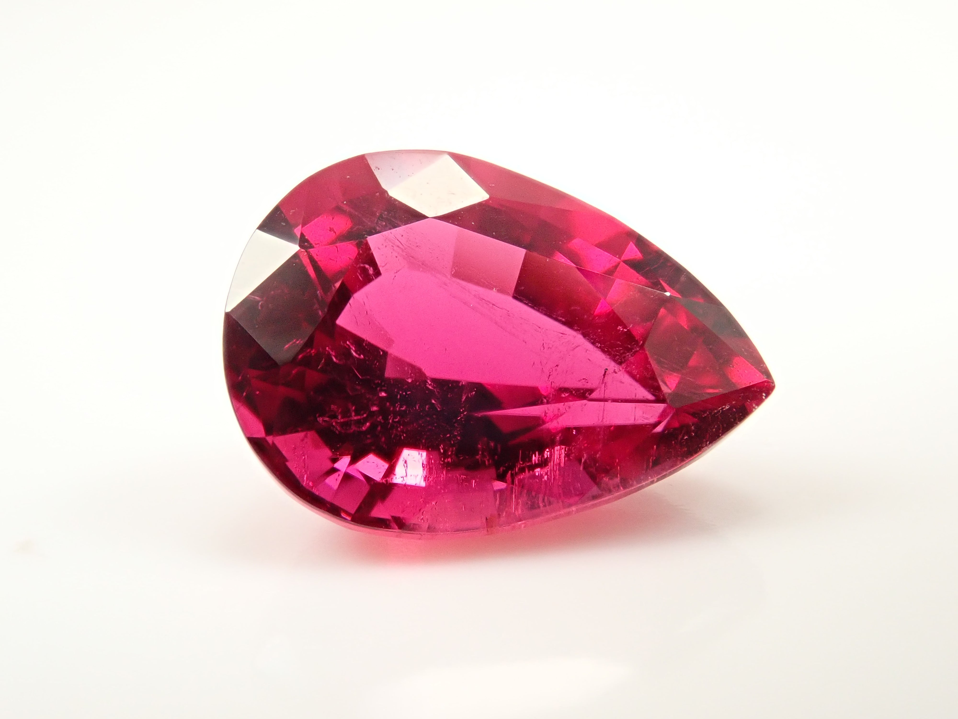 minはるビビッドレッドカラー★ブラジル産ルベライト★オーダー ブラジル産ルベライト 4.078ctルース