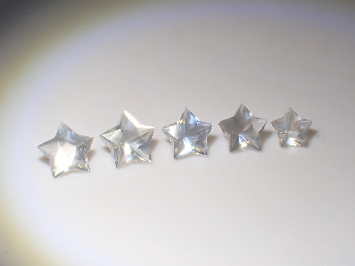 [On sale 10/31 at 10 PM] 《Limited to 5 stones》 1 Sri Lankan Uva Moonstone Loose Stone (New Lumina Star Cut, by Mr. Sanje, avg. 0.5ct) 《Multi-buy discount available》
