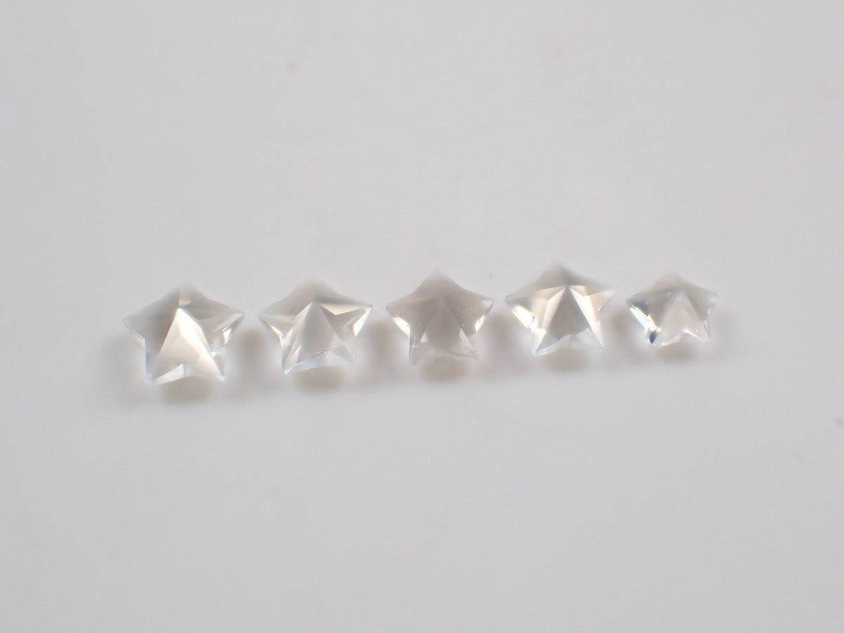 [On sale 10/31 at 10 PM] 《Limited to 5 stones》 1 Sri Lankan Uva Moonstone Loose Stone (New Lumina Star Cut, by Mr. Sanje, avg. 0.5ct) 《Multi-buy discount available》