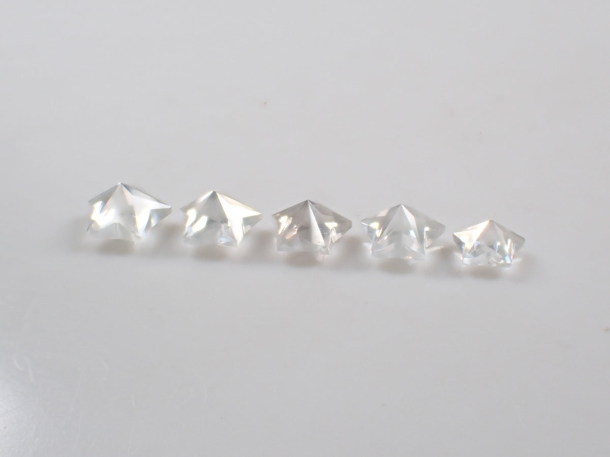 [On sale 10/31 at 10 PM] 《Limited to 5 stones》 1 Sri Lankan Uva Moonstone Loose Stone (New Lumina Star Cut, by Mr. Sanje, avg. 0.5ct) 《Multi-buy discount available》