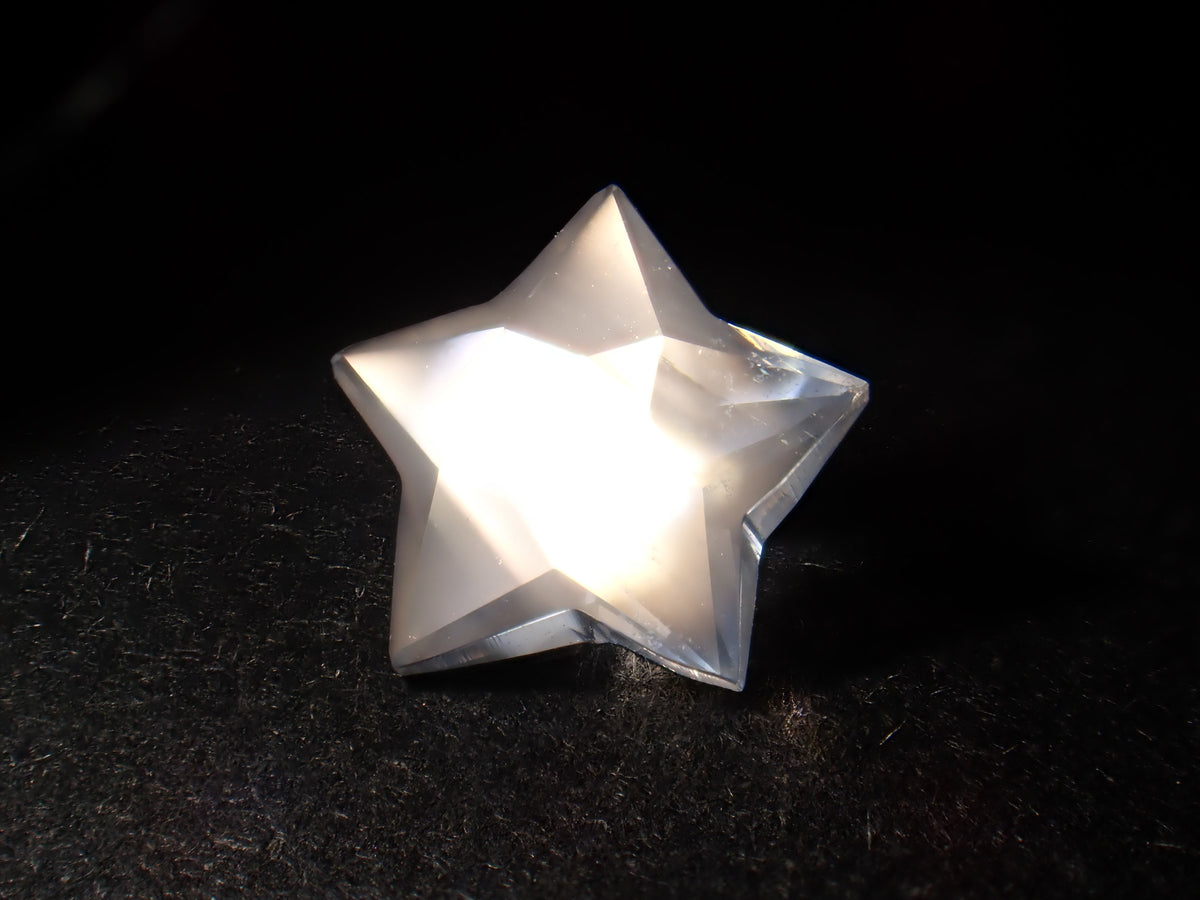 [On sale 10/31 at 10 PM] 《Limited to 5 stones》 1 Sri Lankan Uva Moonstone Loose Stone (New Lumina Star Cut, by Mr. Sanje, avg. 0.5ct) 《Multi-buy discount available》