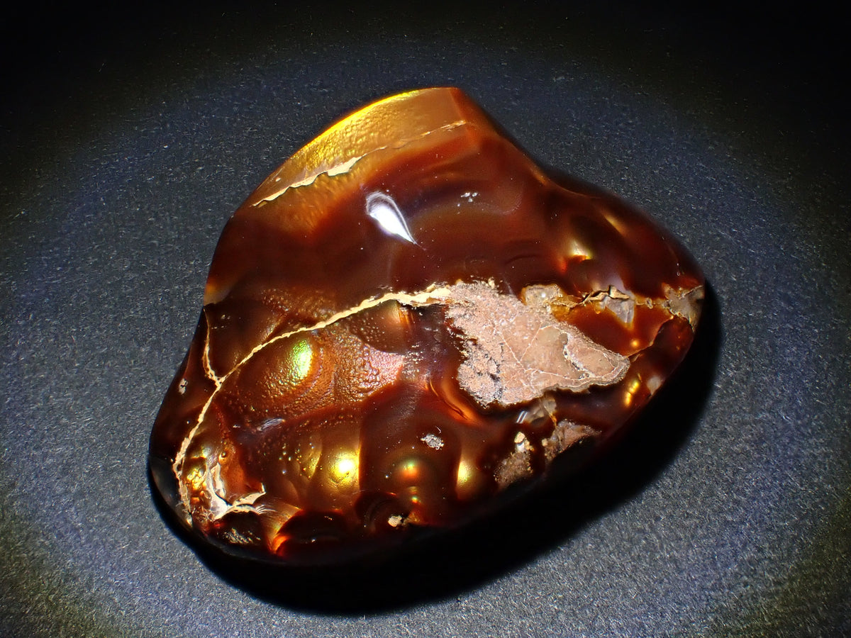 【Nov 2, 10:00 PM Sale】《Limited to 6 stones》Mexican Fire Agate Loose Stone (Avg. 23ct) 《Multi-buy discount available》