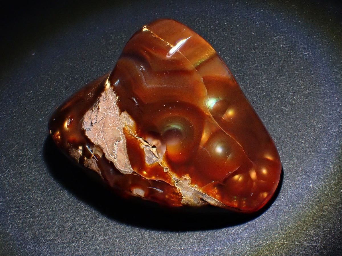 【Nov 2, 10:00 PM Sale】《Limited to 6 stones》Mexican Fire Agate Loose Stone (Avg. 23ct) 《Multi-buy discount available》