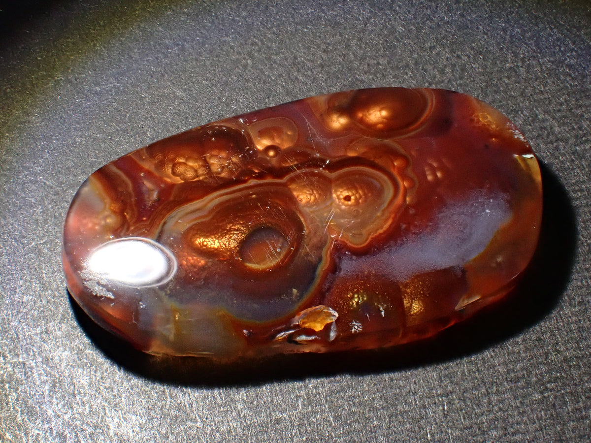 【Nov 2, 10:00 PM Sale】《Limited to 6 stones》Mexican Fire Agate Loose Stone (Avg. 23ct) 《Multi-buy discount available》