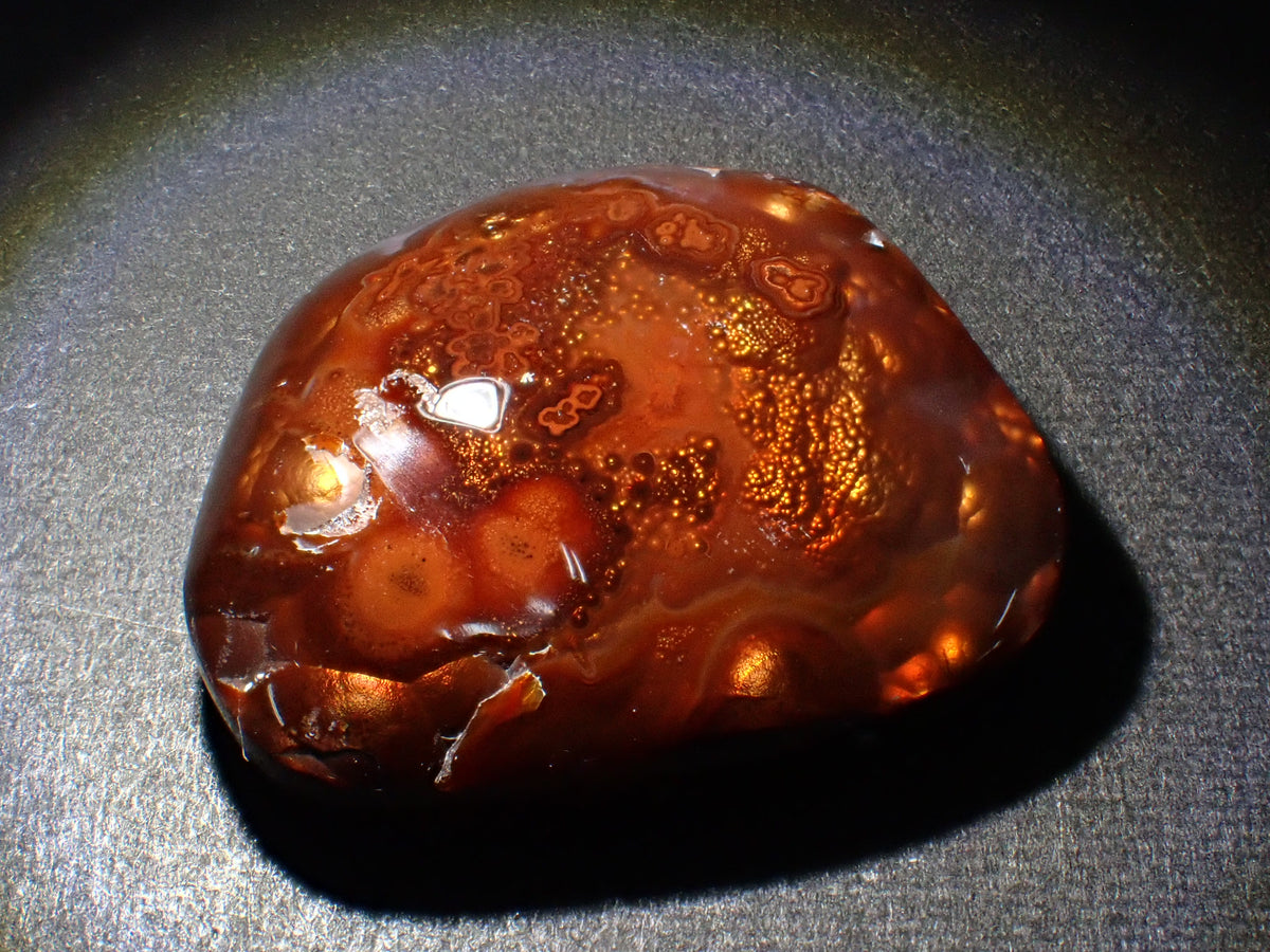 【Nov 2, 10:00 PM Sale】《Limited to 6 stones》Mexican Fire Agate Loose Stone (Avg. 23ct) 《Multi-buy discount available》