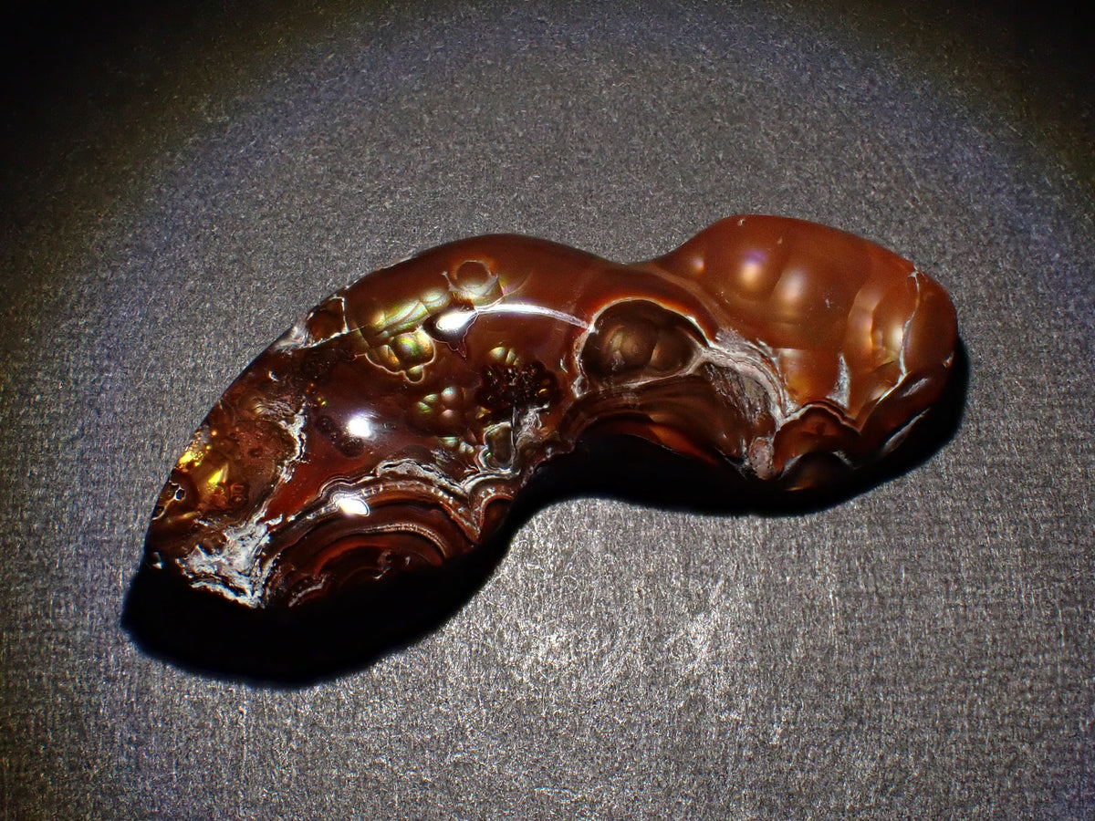 【Nov 2, 10:00 PM Sale】《Limited to 6 stones》Mexican Fire Agate Loose Stone (Avg. 23ct) 《Multi-buy discount available》