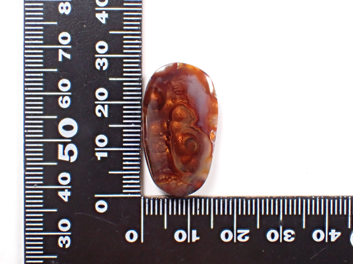 【Nov 2, 10:00 PM Sale】《Limited to 6 stones》Mexican Fire Agate Loose Stone (Avg. 23ct) 《Multi-buy discount available》