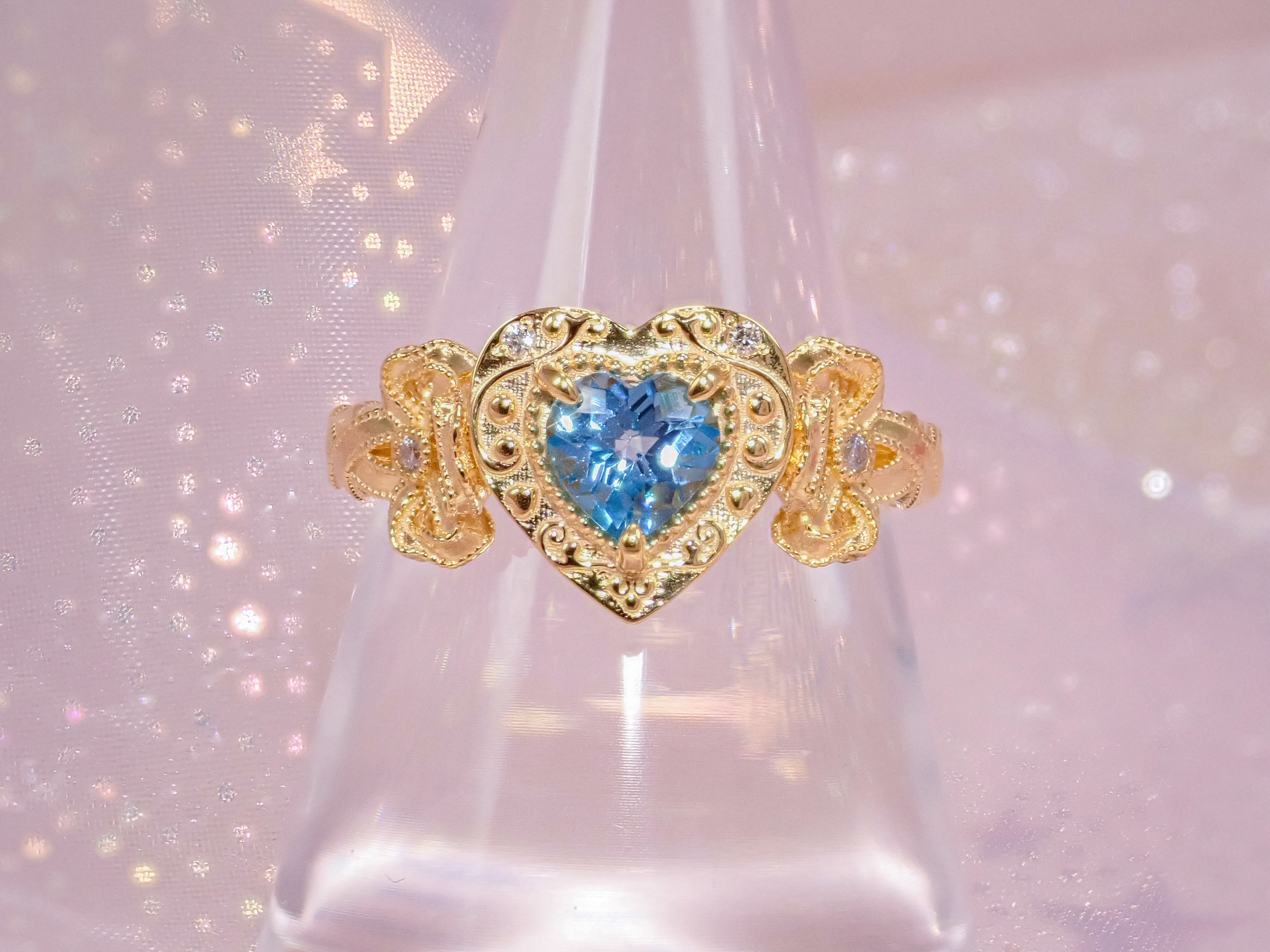 【11/21 22時販売開始】大人のセボンスタージュエリー第3弾　チャーミーパクトリング　プレシャスモデル（プラチナ/ゴールド） Pt950/K18YG/K18PG