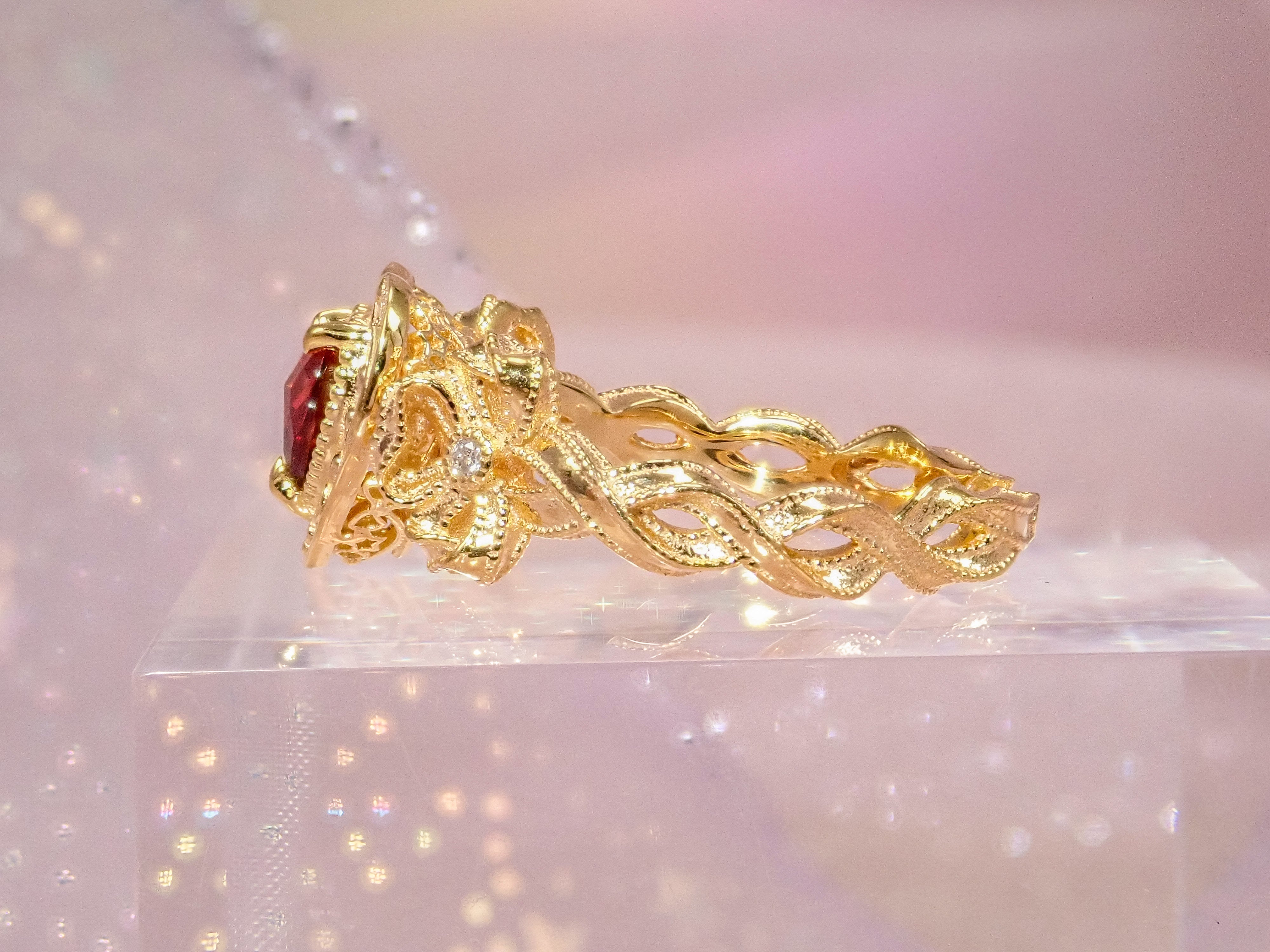 【11/21 22時販売開始】大人のセボンスタージュエリー第3弾　チャーミーパクトリング　シルバーモデル（シルバーカラー/ゴールドカラー） SV925