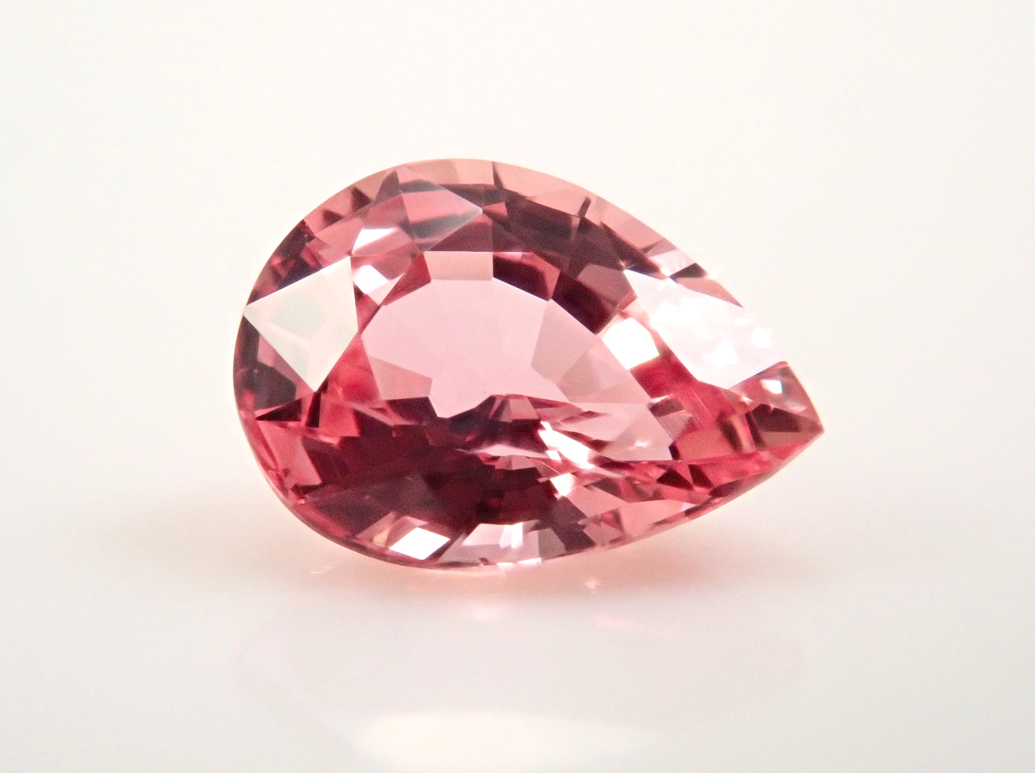 【10/17 22時販売】パパラチアサファイア 0.376ctルース 中宝鑑