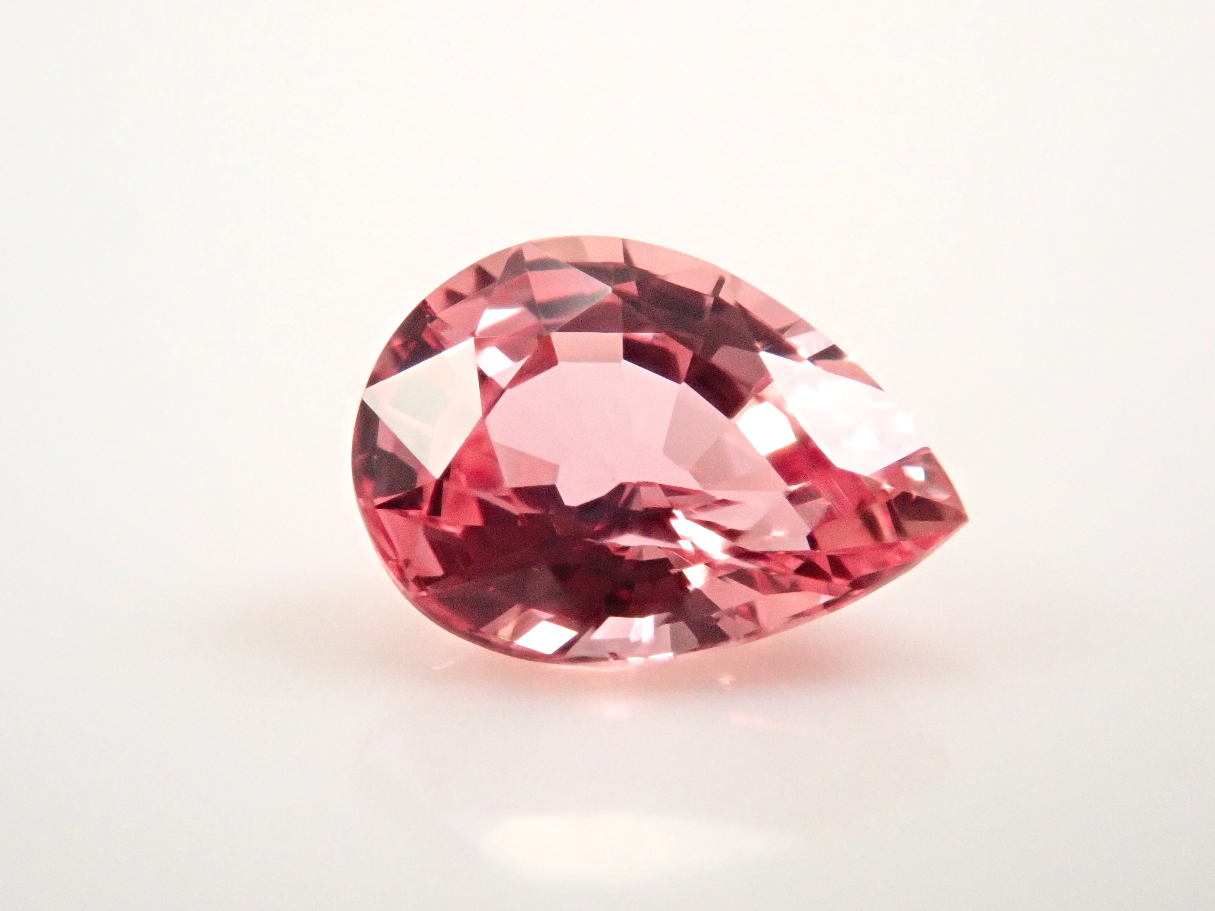 【10/17 22時販売】パパラチアサファイア 0.376ctルース 中宝鑑